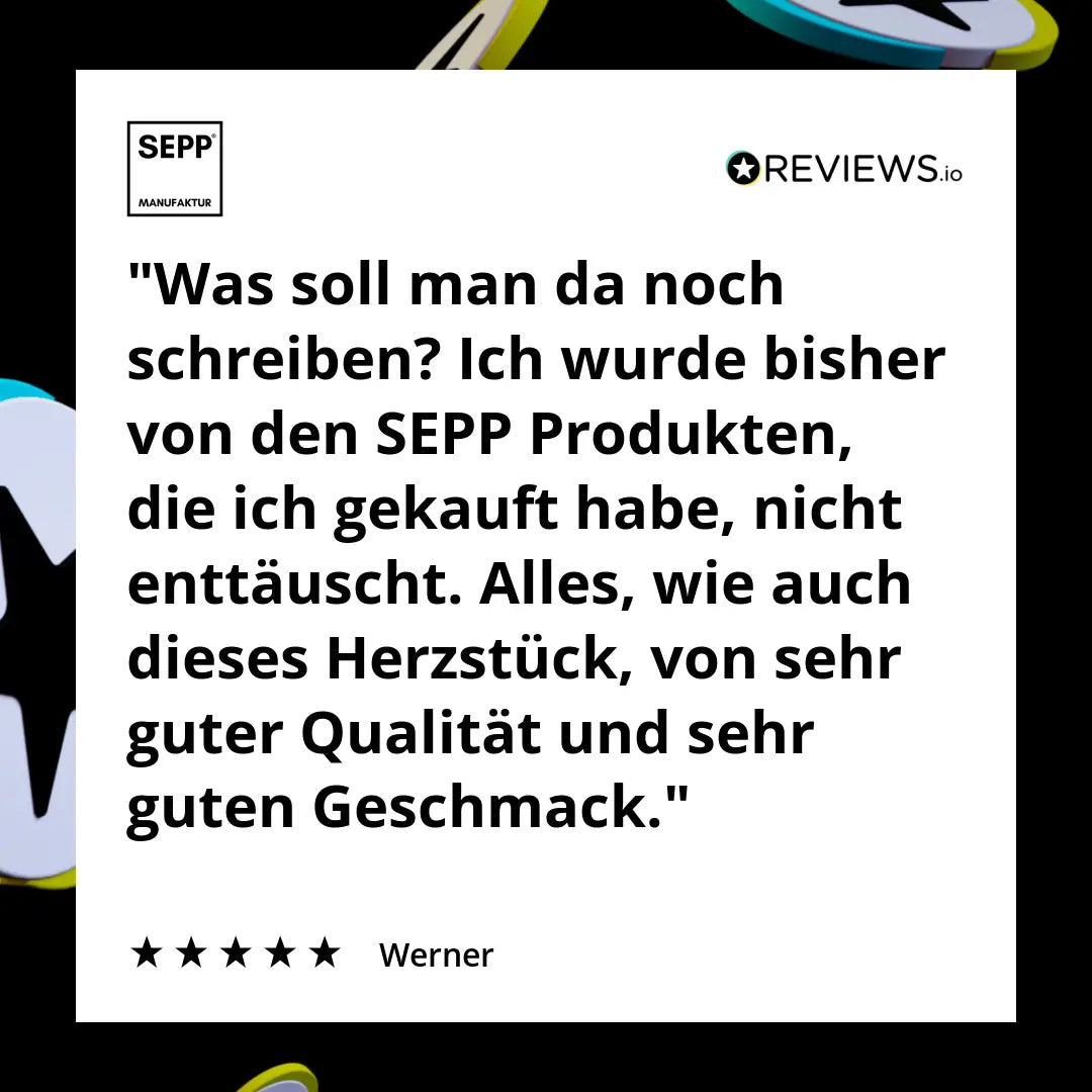 SEPP' Südtiroler Speck g.g.A. - 'Das Herzstück' - SEPP'Manufaktur Südtirol