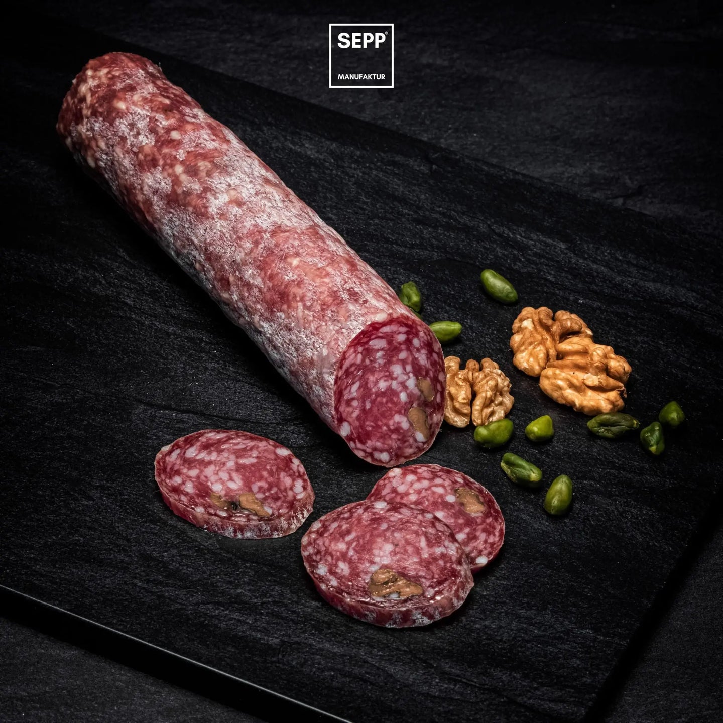 SEPP-Manufaktur - Pistazien Walnuss Salami