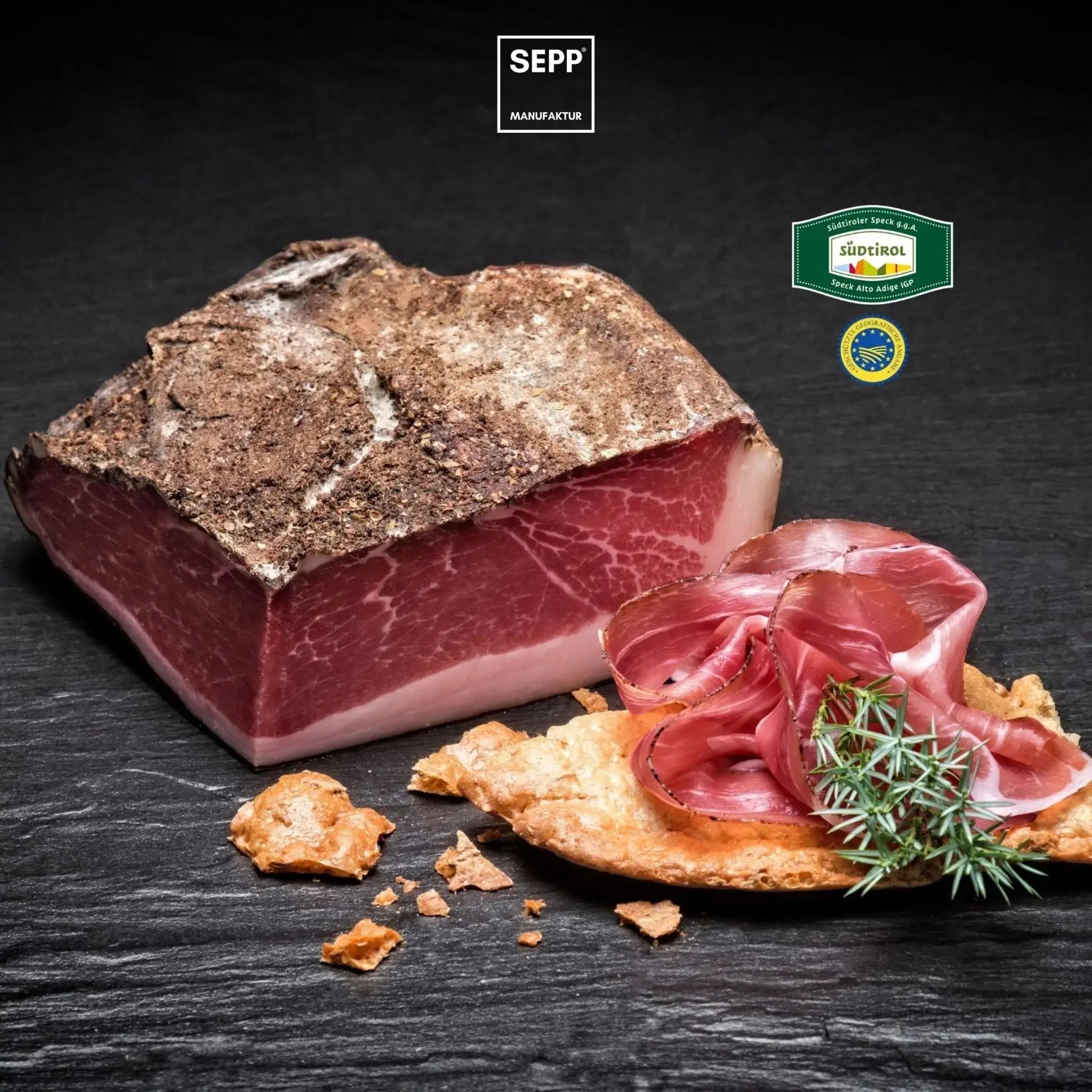 SEPP'Manufaktur® Südtiroler Speck g.g.A. - Das Viertel