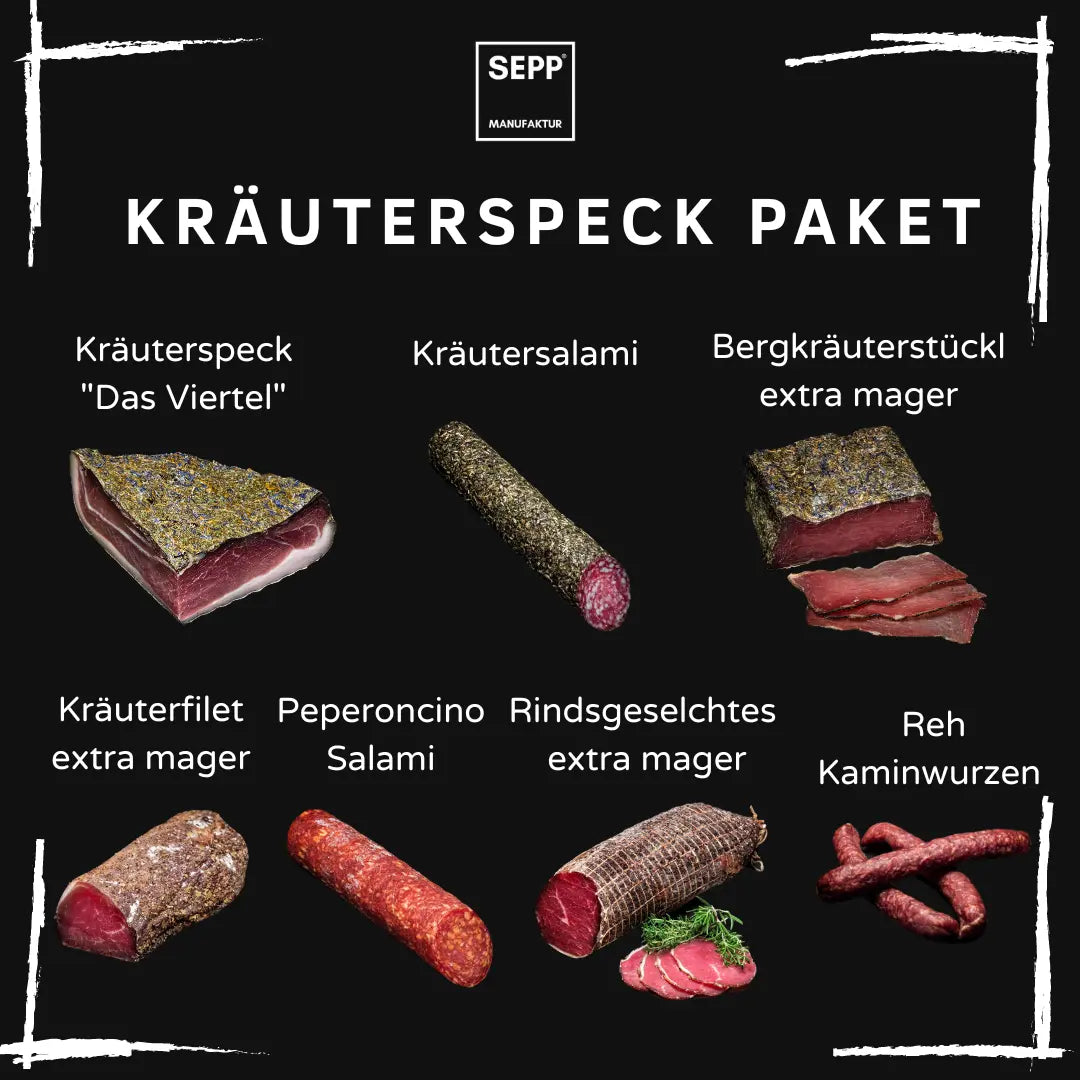 SEPP' Kräuterspeck Paket - SEPP'-SpeckShopOnline