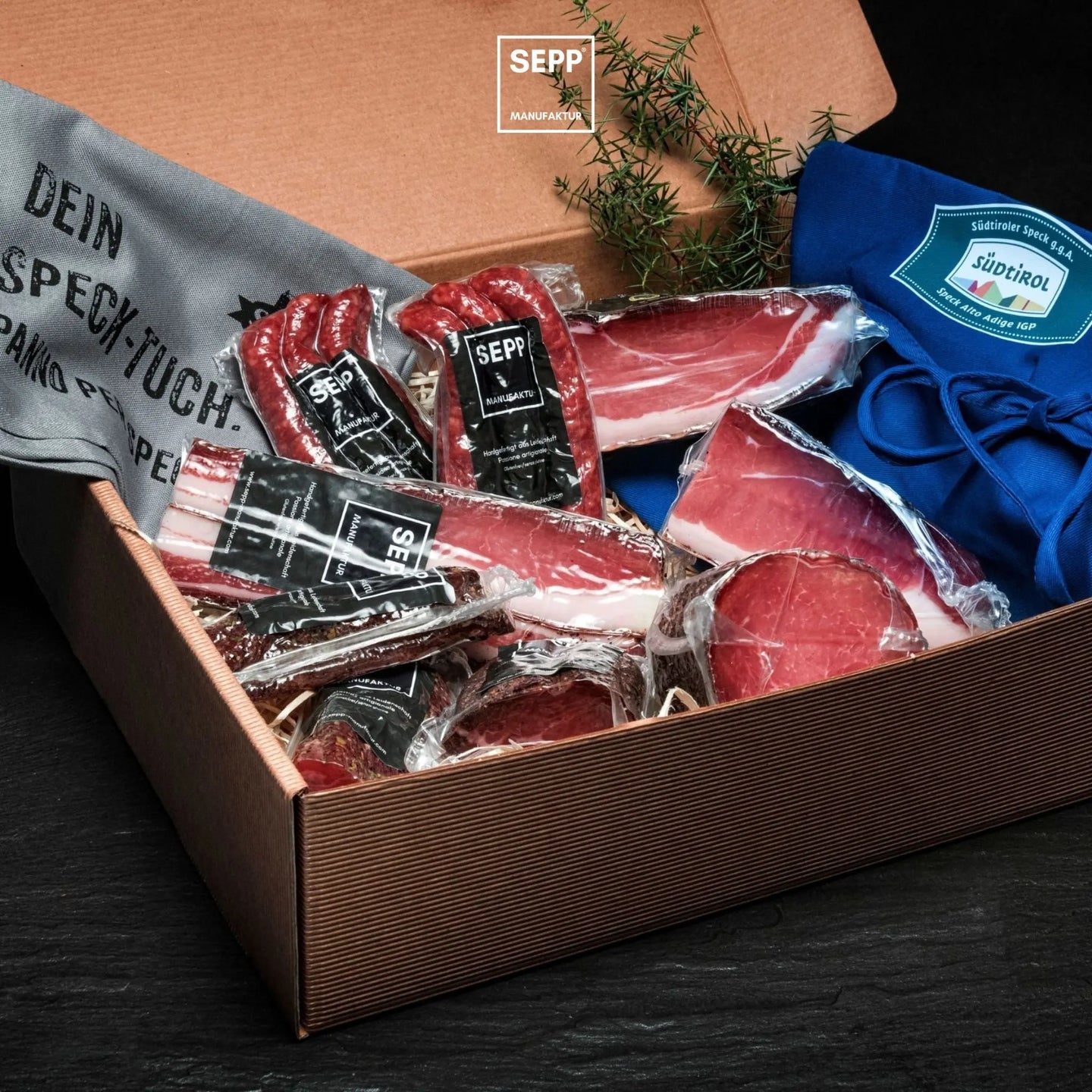 SEPP-Manufaktur® - Geschenkpaket 🎁 'geräuchert' 