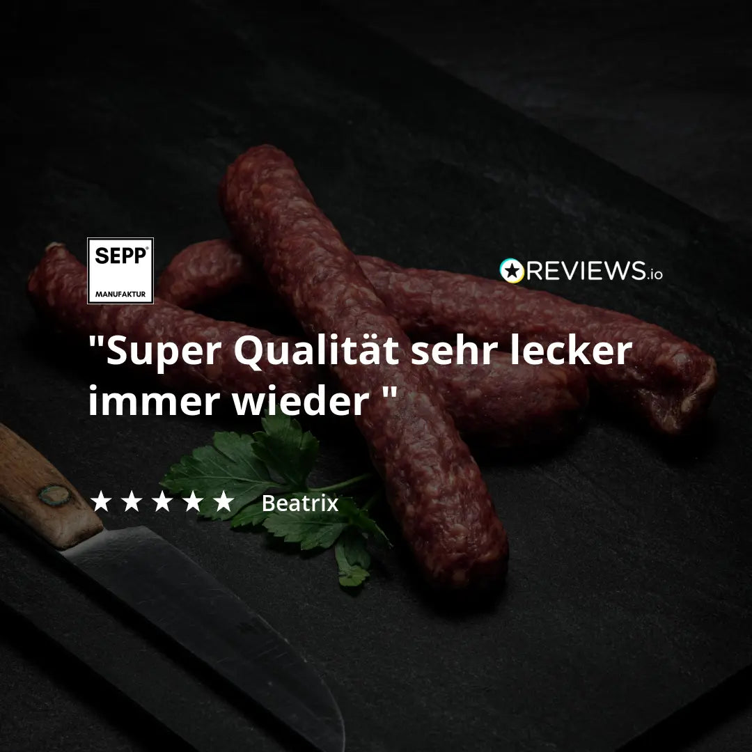 SEPP Manufaktur Wildschwein Kaminwurzen