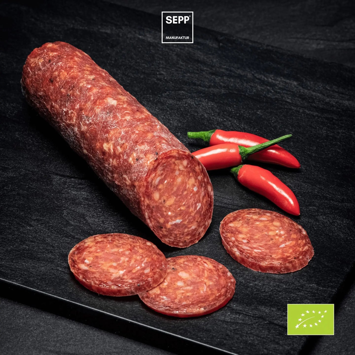 SEPP-Manufaktur® - BIO-Salami pikant (200g) - SEPP'-SpeckShopOnline
