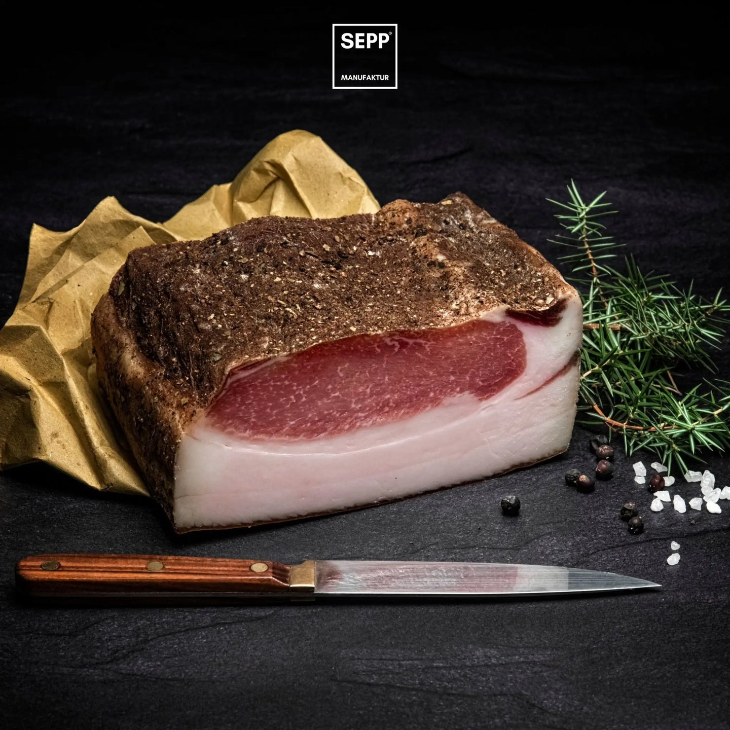 SEPP-Manufaktur® Gourmet - Karreespeck - Riserva ***NEU*** - SEPP'-SpeckShopOnline