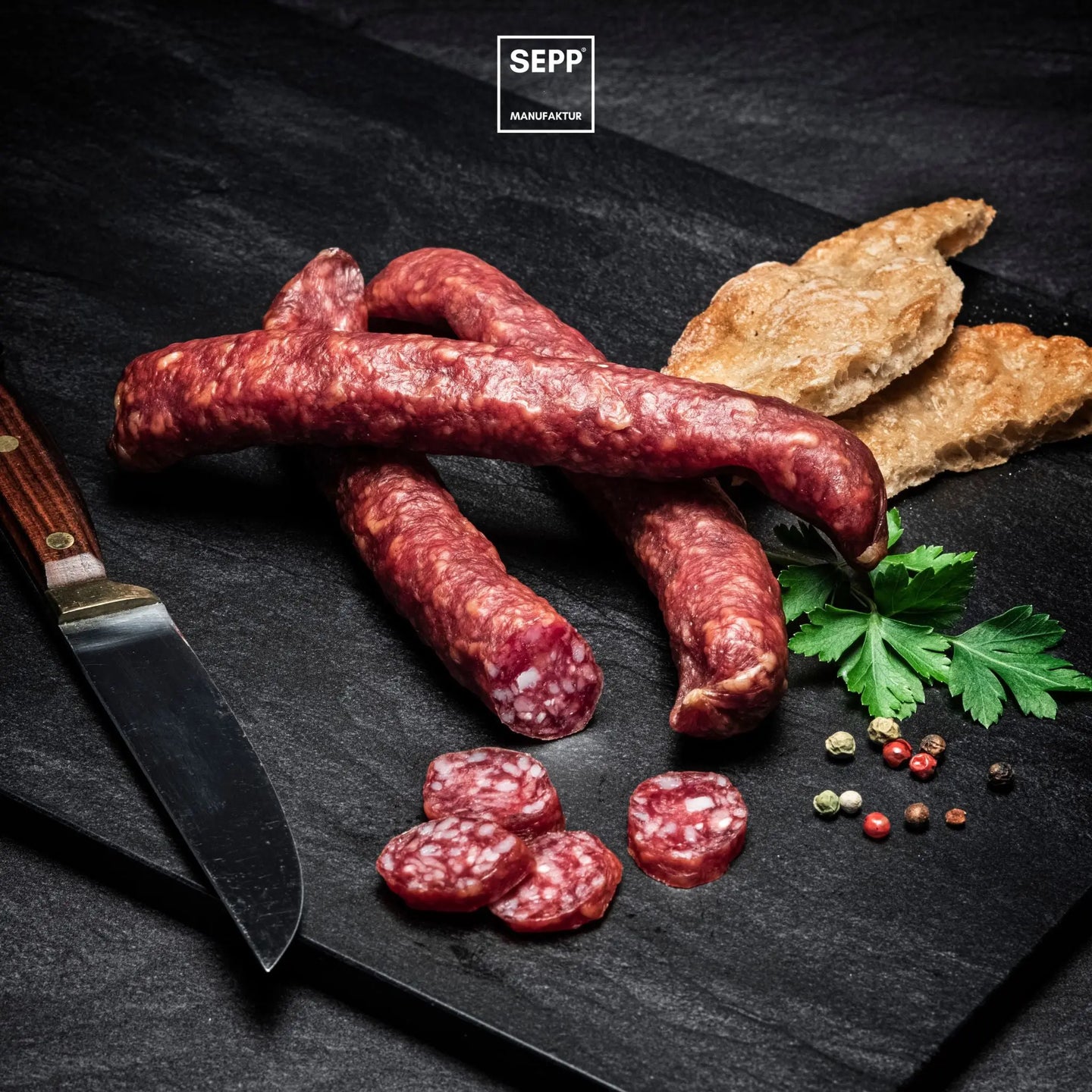 SEPP-Manufaktur® Kaminwurzen 'Tradition' (3 Stk.-180g) - SEPP'-SpeckShopOnline