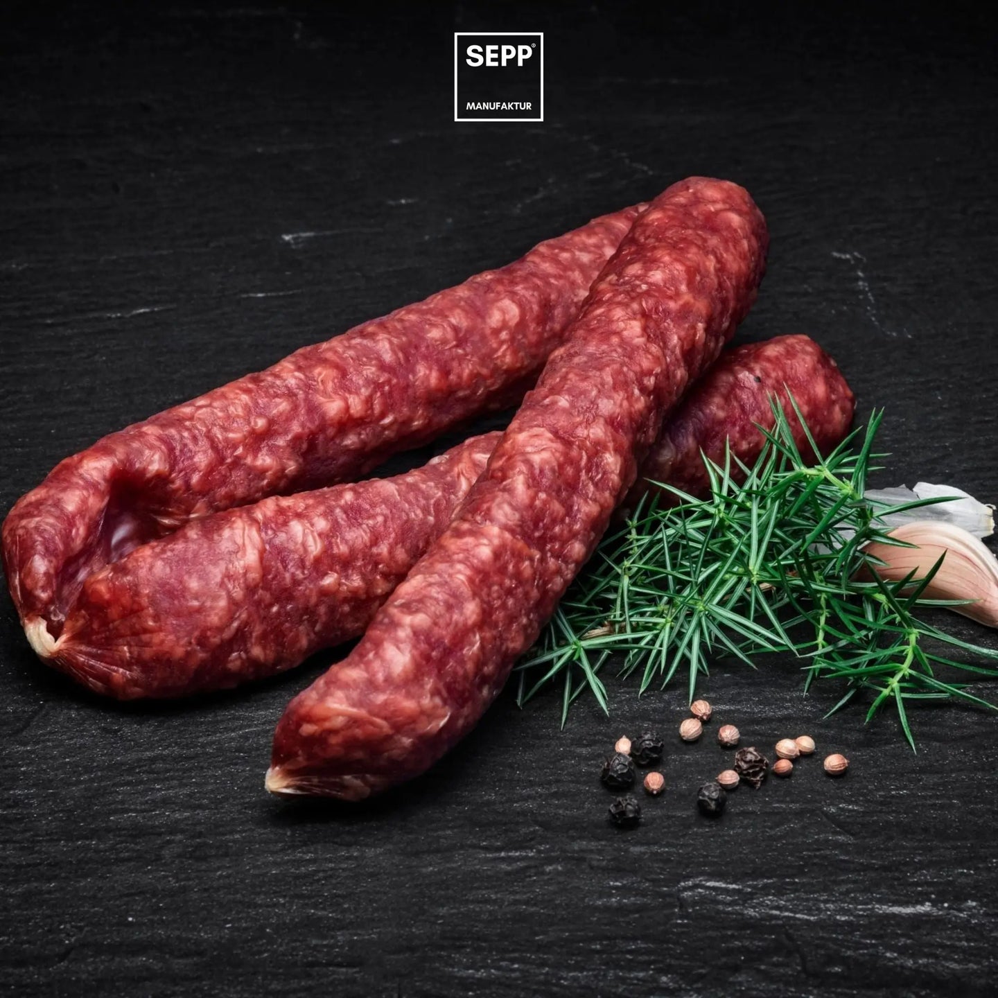 SEPP-Manufaktur® - Hirsch-Kaminwurzen (3 Stk.-180g) - SEPP'-SpeckShopOnline