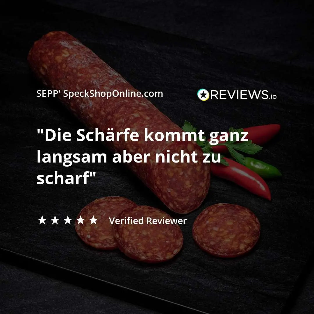 SEPP-Manufaktur® - Peperoncinosalami (240g) - SEPP'-SpeckShopOnline