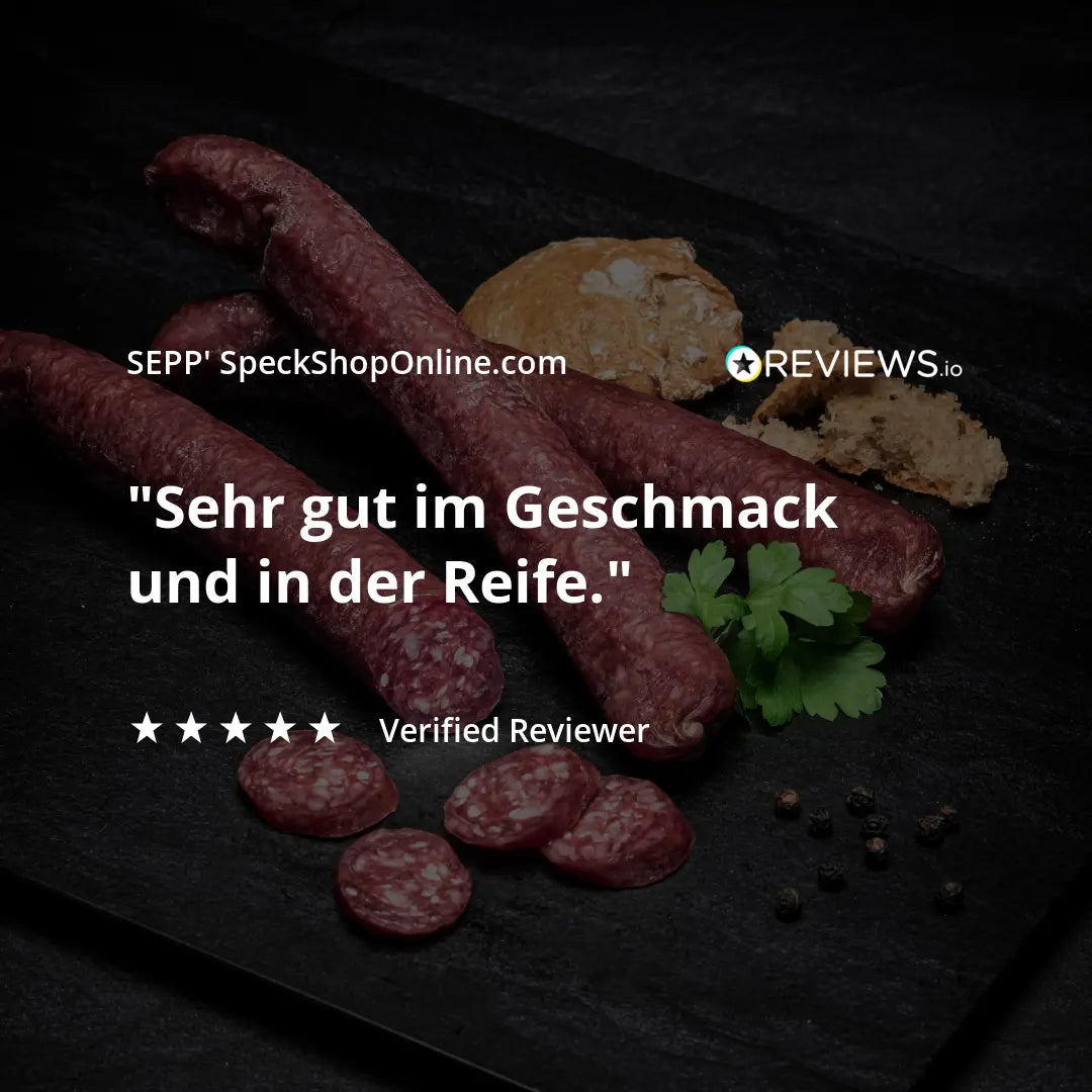 SEPP-Manufaktur® - Rind-Kaminwurzen (3 Stk.-180g) - SEPP'-SpeckShopOnline