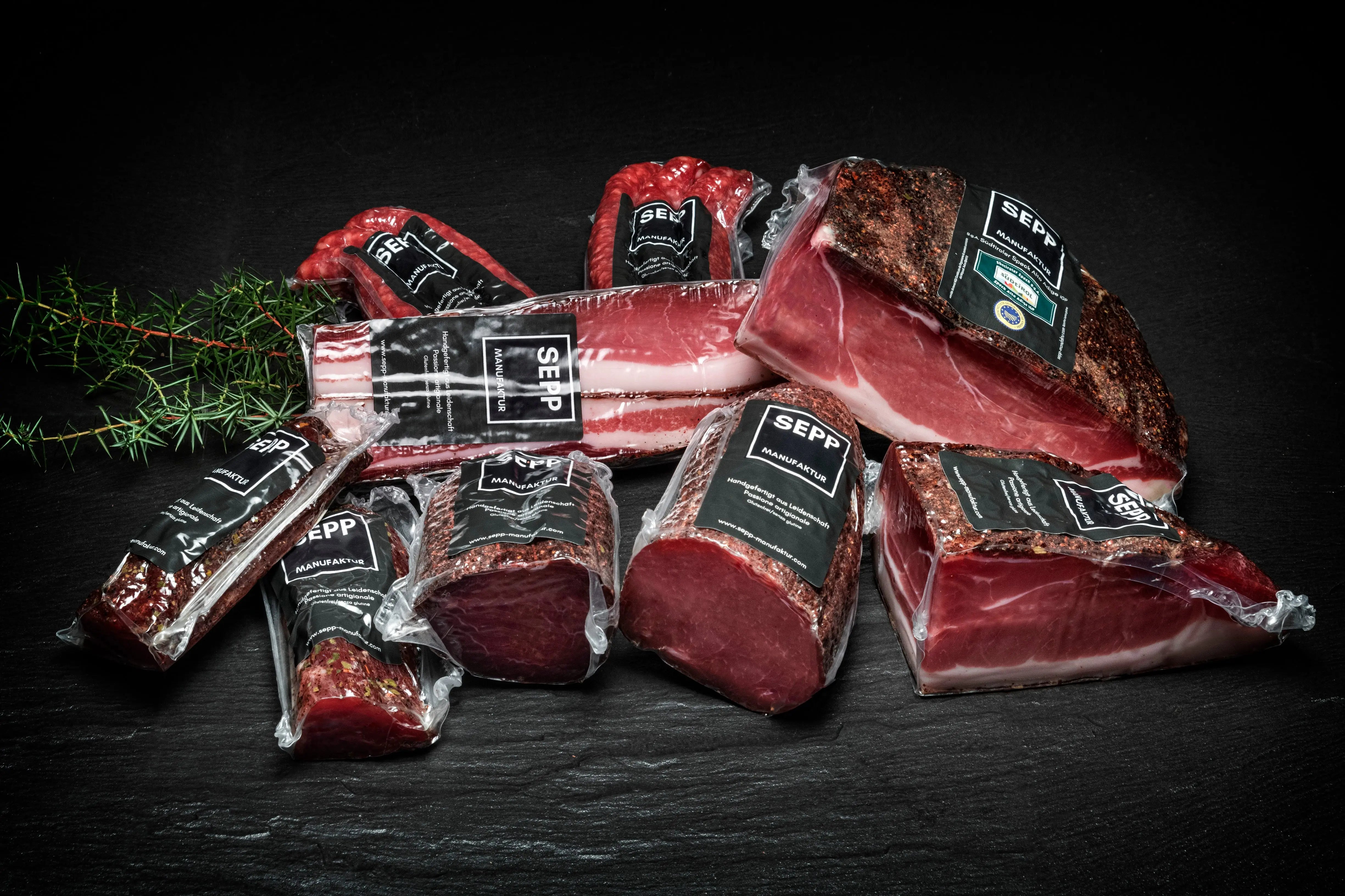 SEPP-Manufaktur® - Pacchetto degustazione 'affumicato' - spedizione gratuita - SEPP'-SpeckShopOnline