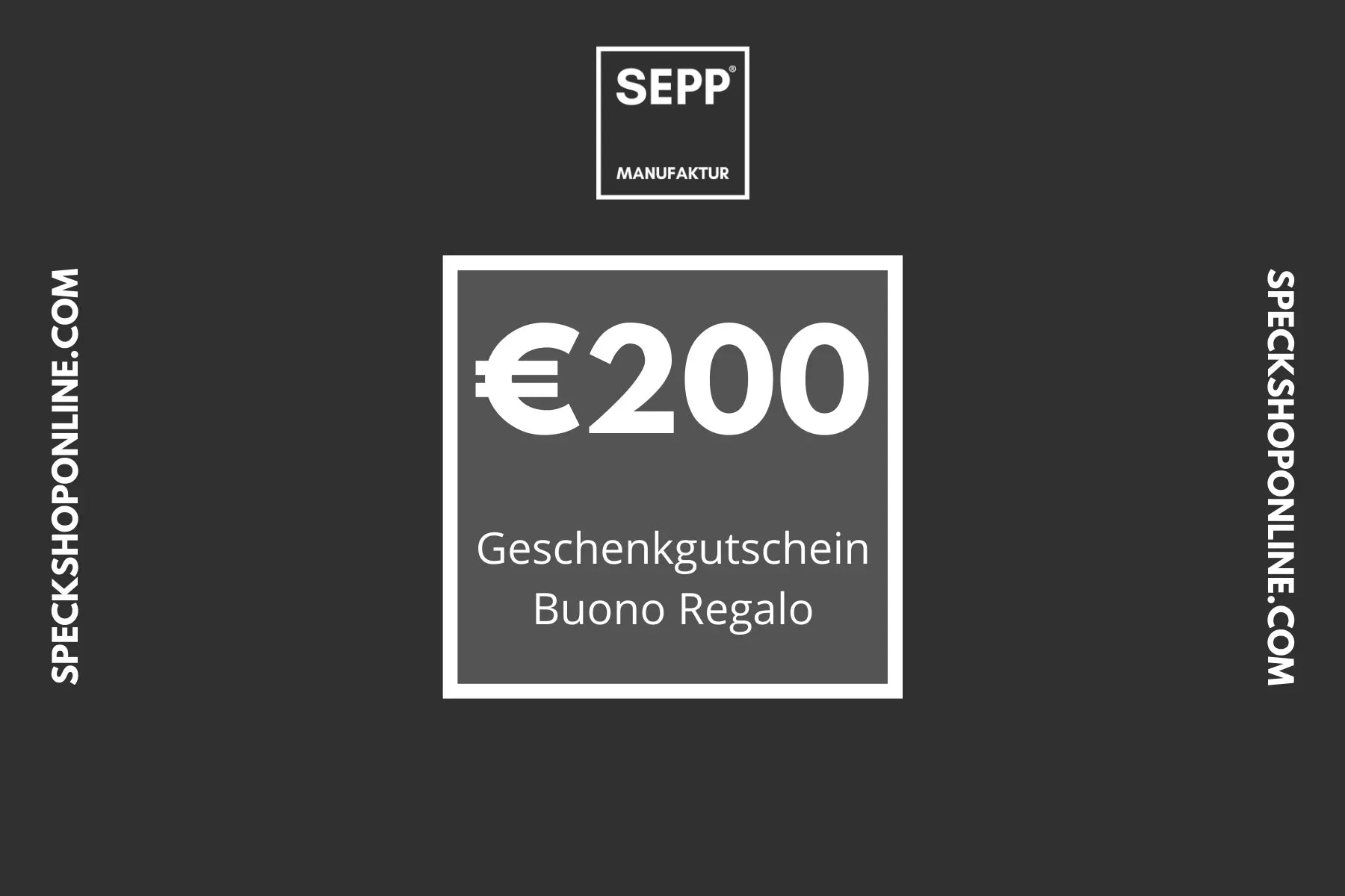 SEPP' SpeckShopOnline - Buono regalo - SEPP'-SpeckShopOnline