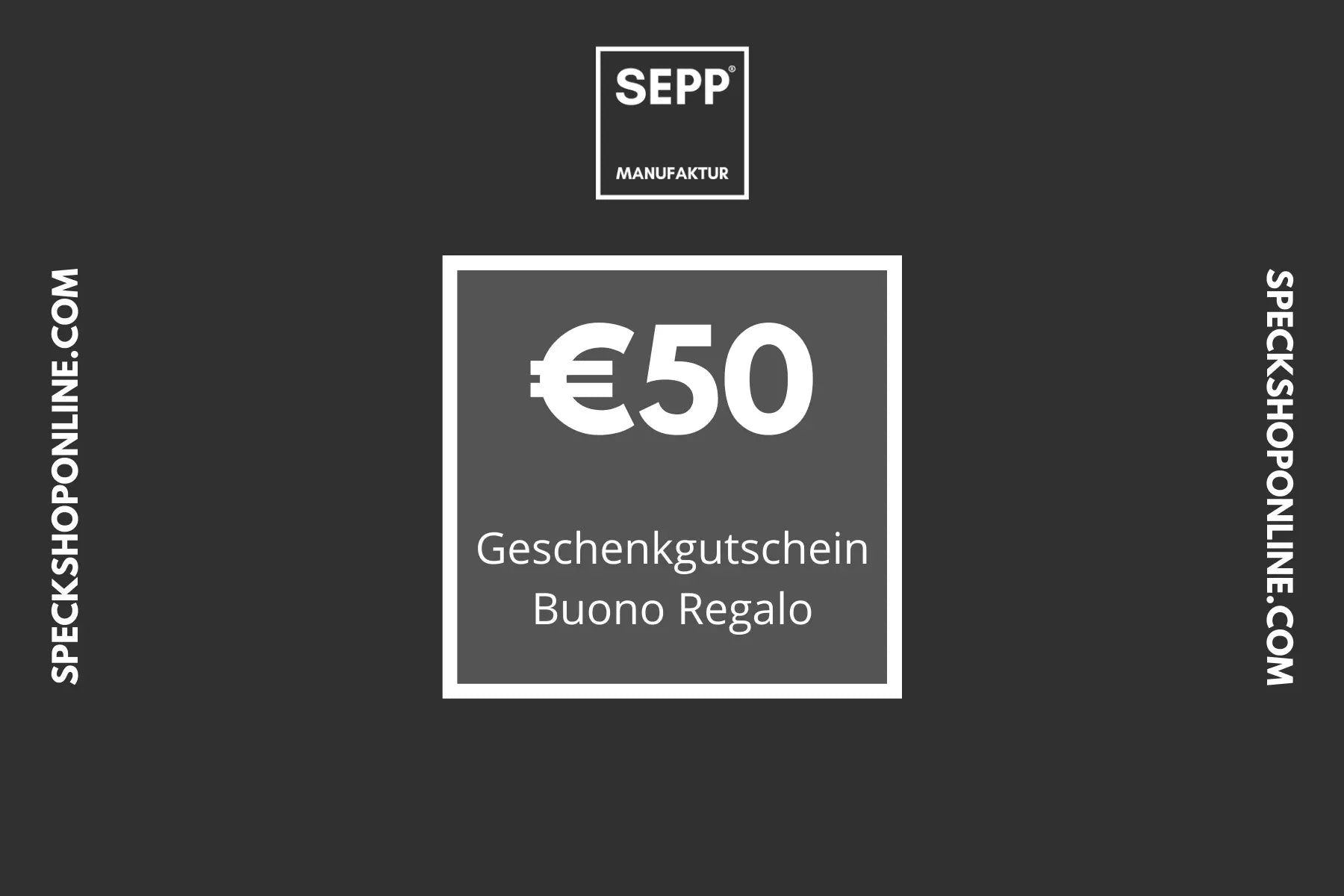 SEPP' SpeckShopOnline - Buono regalo - SEPP'-SpeckShopOnline