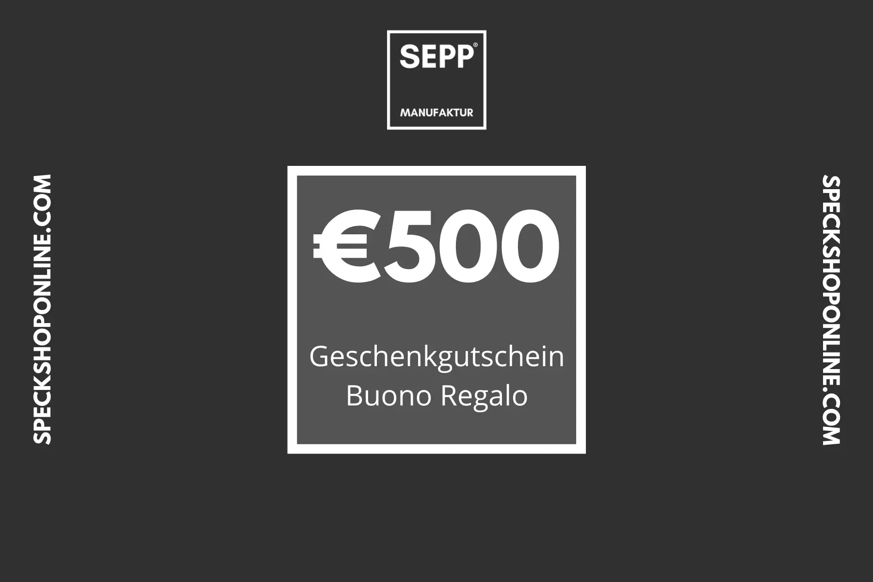 SEPP' SpeckShopOnline - Buono regalo - SEPP'-SpeckShopOnline